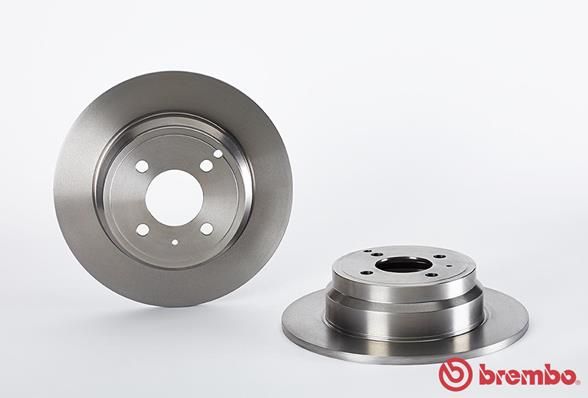 BREMBO Тормозной диск 08.5569.14