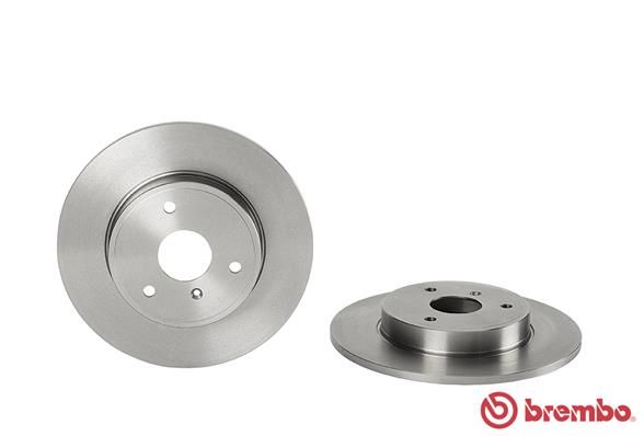 BREMBO Тормозной диск 08.8163.20