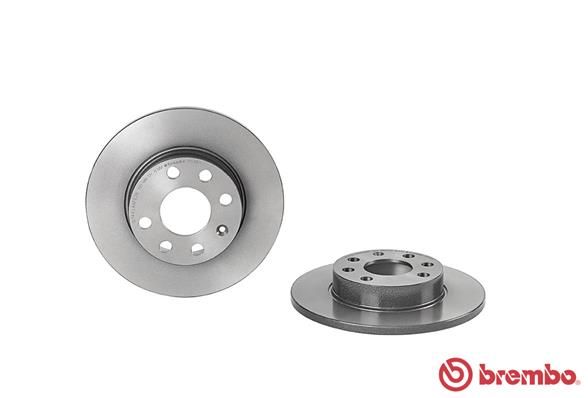 BREMBO Тормозной диск 08.8638.11