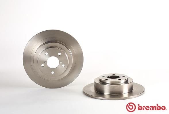 BREMBO Тормозной диск 08.9093.10