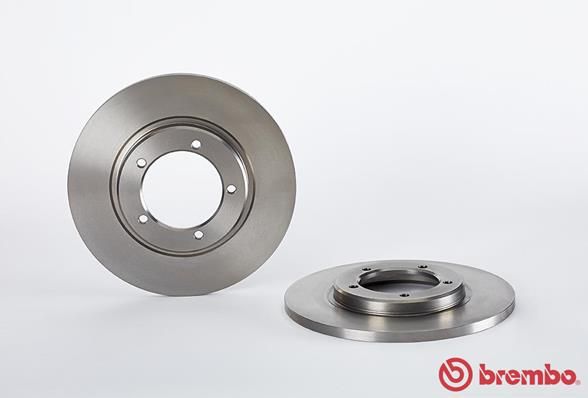 BREMBO Тормозной диск 08.9137.10