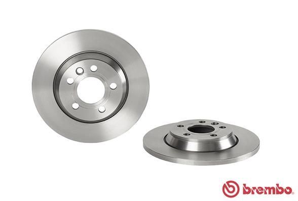 BREMBO Тормозной диск 08.9176.10