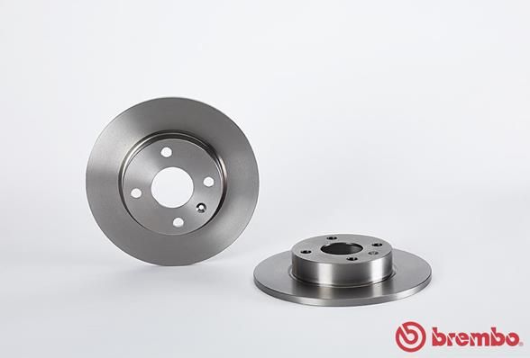 BREMBO Тормозной диск 08.9739.10