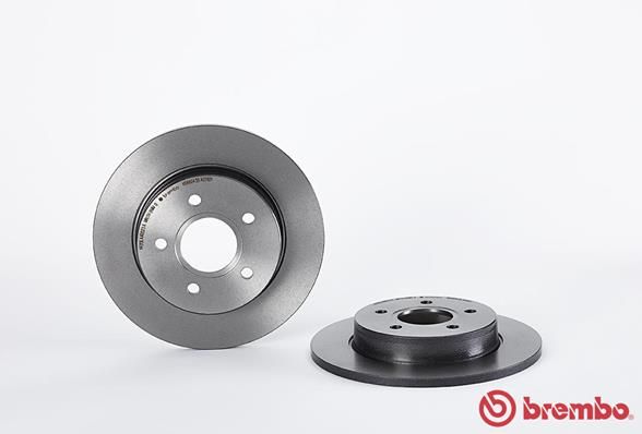 BREMBO Тормозной диск 08.A029.21