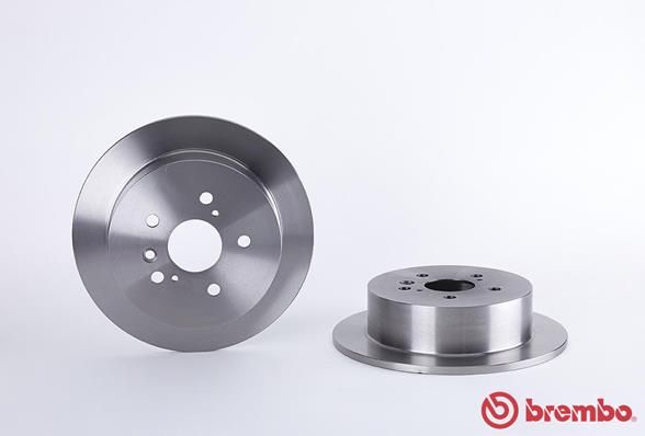 BREMBO Тормозной диск 08.A111.10