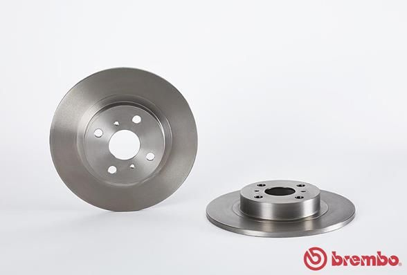 BREMBO Тормозной диск 08.A140.10