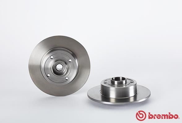 BREMBO Тормозной диск 08.A141.17