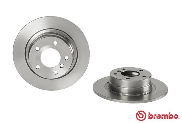 BREMBO Тормозной диск 08.A205.10