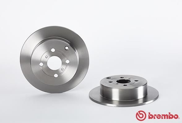 BREMBO Тормозной диск 08.A273.10