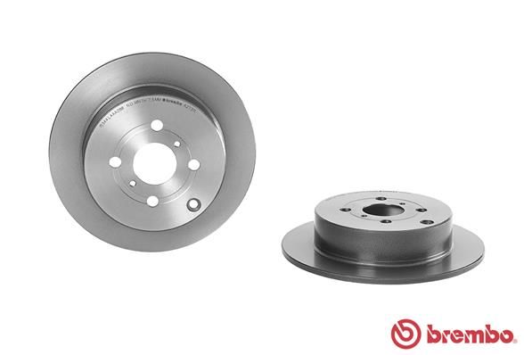 BREMBO Тормозной диск 08.A273.11