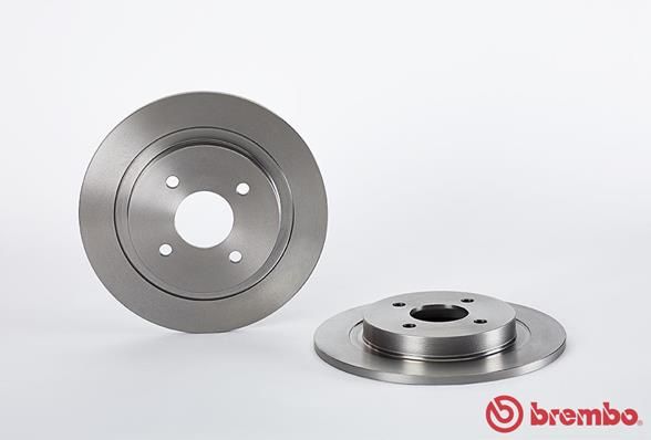 BREMBO Тормозной диск 08.A288.10