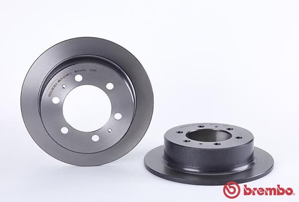 BREMBO Тормозной диск 08.A329.11