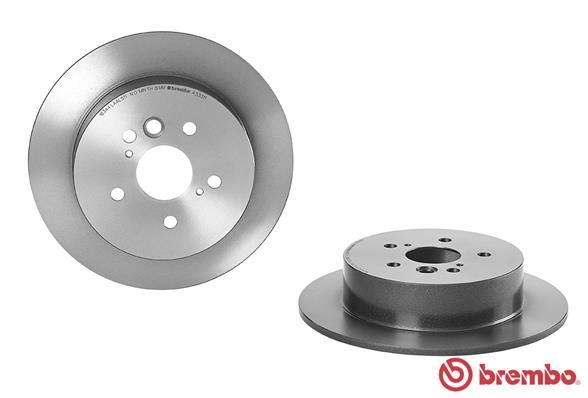 BREMBO Тормозной диск 08.A333.11