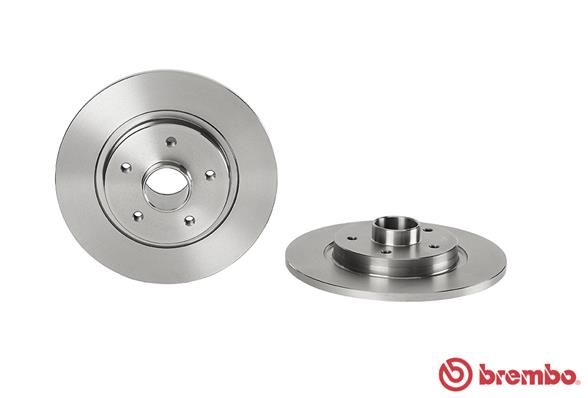 BREMBO Тормозной диск 08.A355.10