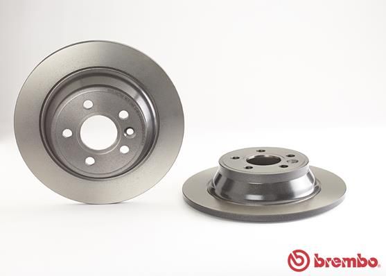 BREMBO Тормозной диск 08.A536.11