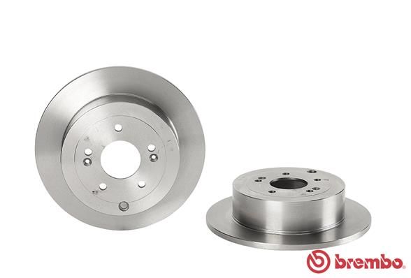 BREMBO Тормозной диск 08.A600.10