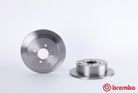 BREMBO Тормозной диск 08.A602.10