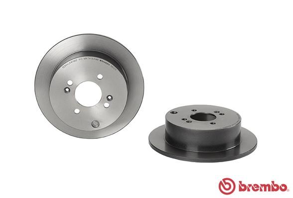 BREMBO Тормозной диск 08.A602.11