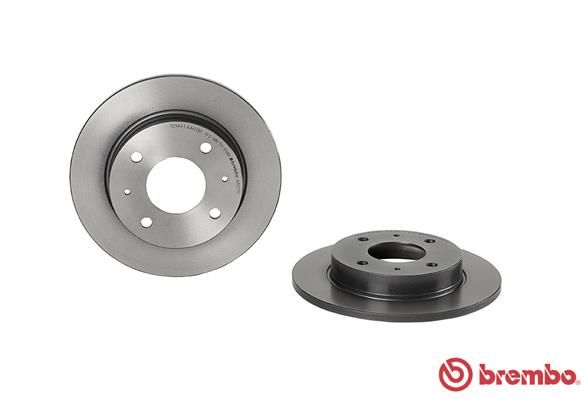 BREMBO Тормозной диск 08.A607.11
