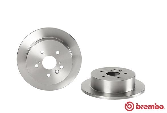 BREMBO Тормозной диск 08.A608.10