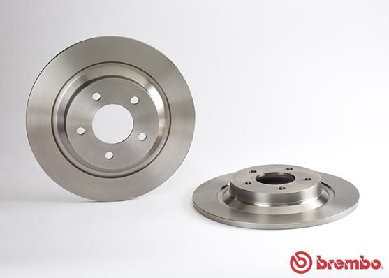 BREMBO Тормозной диск 08.A711.10