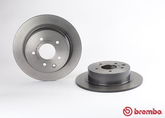 BREMBO Тормозной диск 08.A715.11