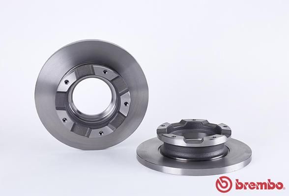BREMBO Тормозной диск 08.A730.10