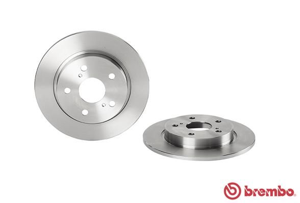 BREMBO Тормозной диск 08.A912.10