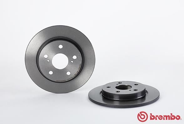 BREMBO Тормозной диск 08.A912.11