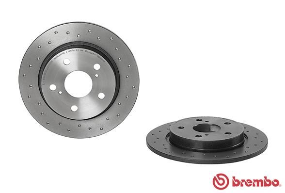 BREMBO Тормозной диск 08.A912.1X