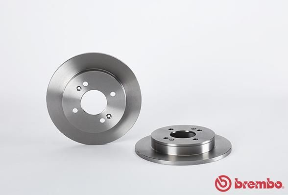 BREMBO Тормозной диск 08.A916.10