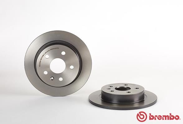 BREMBO Тормозной диск 08.A970.11