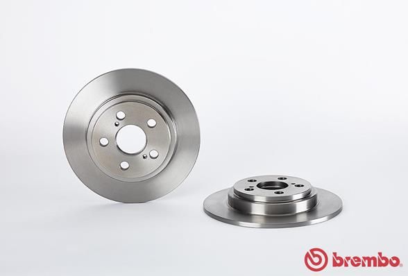 BREMBO Тормозной диск 08.B493.10