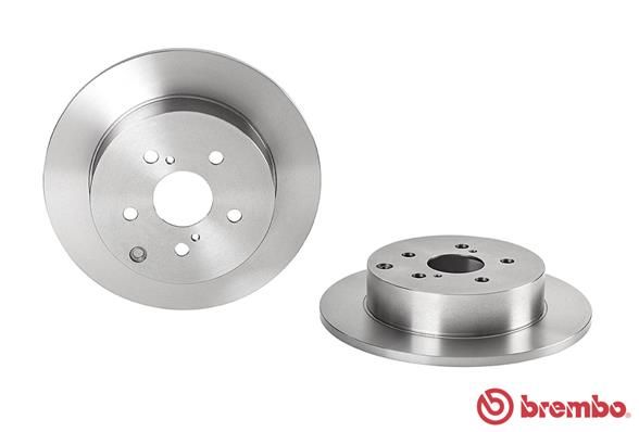 BREMBO Тормозной диск 08.B646.10