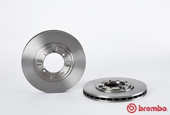 BREMBO Тормозной диск 09.5537.10