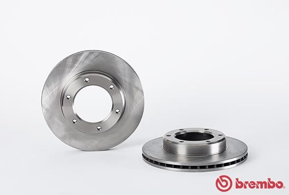 BREMBO Тормозной диск 09.5866.10