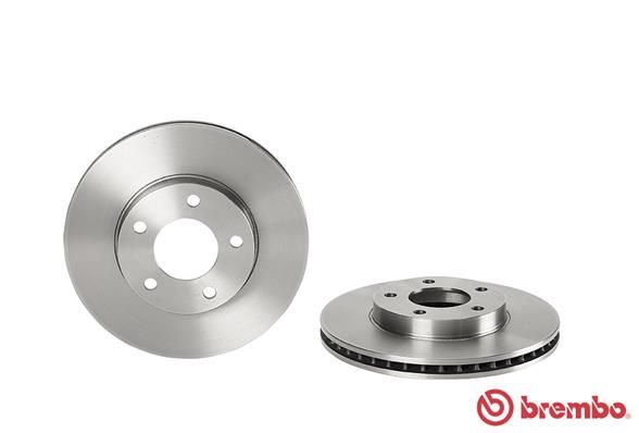 BREMBO Тормозной диск 09.8953.10