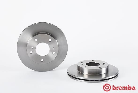 BREMBO Тормозной диск 09.A136.10