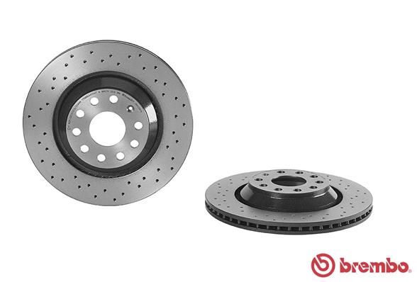 BREMBO Тормозной диск 09.A200.1X