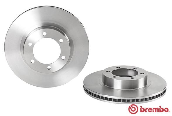 BREMBO Тормозной диск 09.A204.10