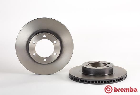 BREMBO Тормозной диск 09.A204.11