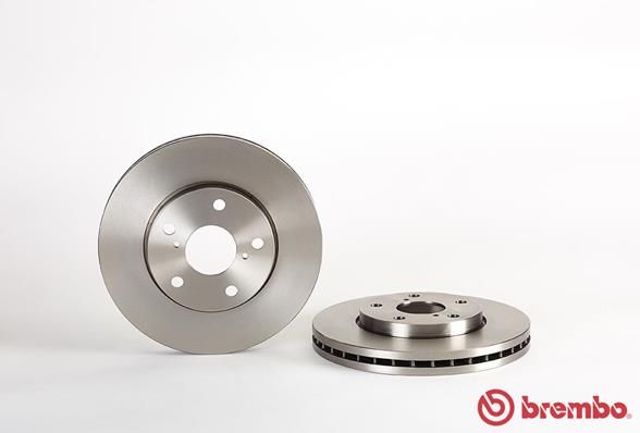 BREMBO Тормозной диск 09.A284.10