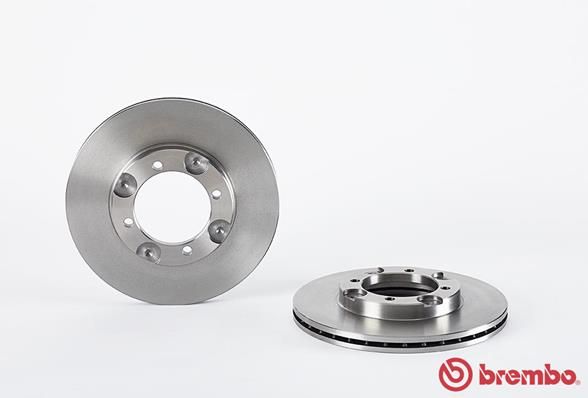 BREMBO Тормозной диск 09.A291.10