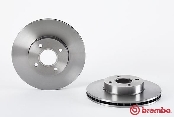 BREMBO Тормозной диск 09.A293.10
