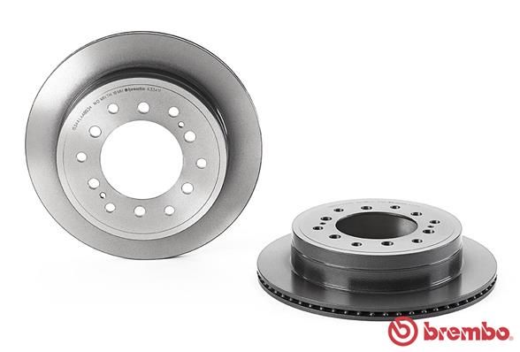 BREMBO Тормозной диск 09.A334.11