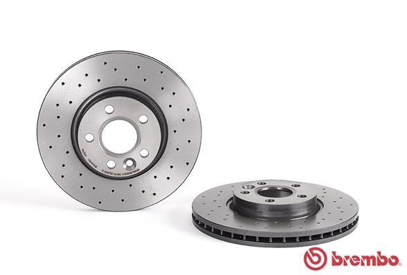 BREMBO Тормозной диск 09.A427.1X