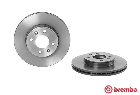 BREMBO Тормозной диск 09.A445.11