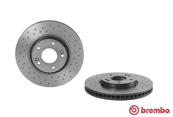 BREMBO Тормозной диск 09.A532.1X