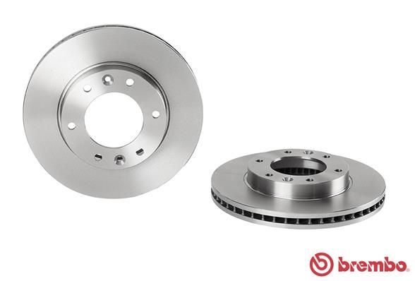 BREMBO Тормозной диск 09.A632.10