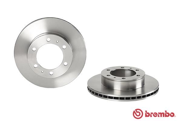 BREMBO Тормозной диск 09.A634.10